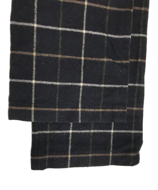 [Pre-owned] COMME des GARCONS tricot wool check pants TG-P017 For Discount