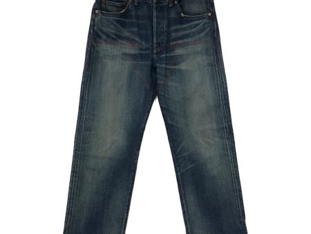 [Pre-owned] COMME des GARCONS JUNYA WATANABE MAN × Levi s 20AW 501 denim pants 1966 model WF-P203 Fashion