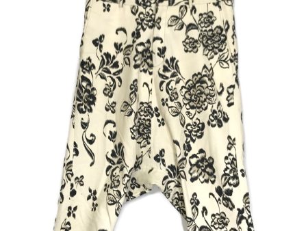 [Pre-owned] COMME des GARCONS Homme Plus FLORAL PRINT CROPPED TROUSERS IN NATURAL PI-P029 Discount