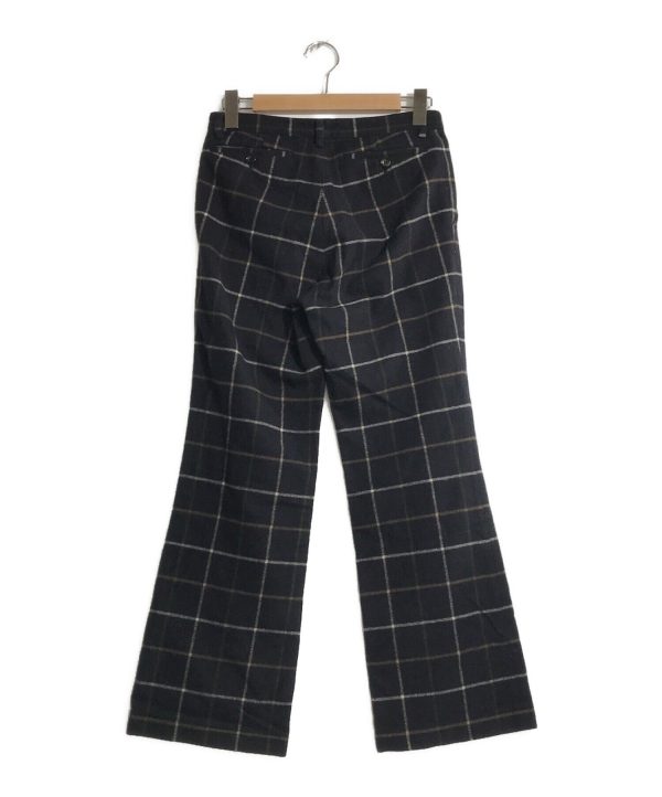 [Pre-owned] COMME des GARCONS tricot wool check pants TG-P017 For Discount