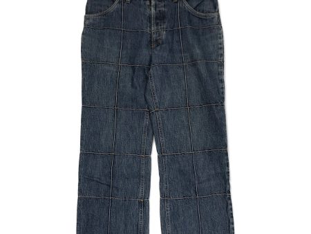 [Pre-owned] Maison Margiela 10 pintuck denim pants TESS 84896 Cheap