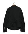 [Pre-owned] BLACK COMME des GARCONS CUT BODY BELT RIDERS JACKET 1G-J027 on Sale