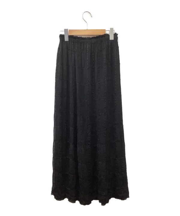 [Pre-owned] ISSEY MIYAKE PERMANENTE Linen Maxi Skirt on Sale