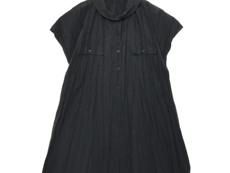 [Pre-owned] PLEATS PLEASE Pleated Shirt Dress PP01-PT962 For Sale