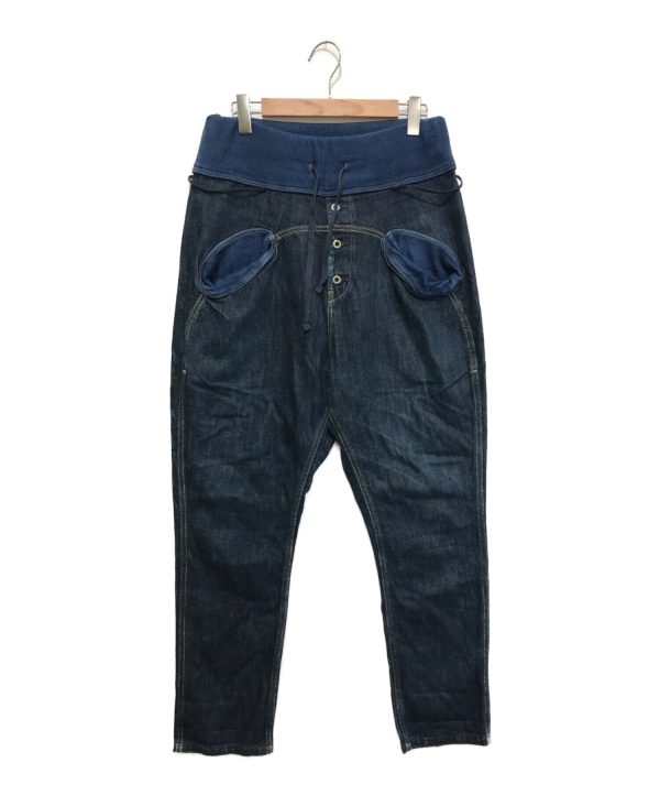 [Pre-owned] KAPITAL 11.5oz Denim Saloon Nouvelle Pants Online Hot Sale