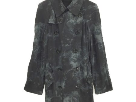 [Pre-owned] COMME des GARCONS 2way Reversible Chiffon Trench Coat GG-C014 AD2010 Cheap