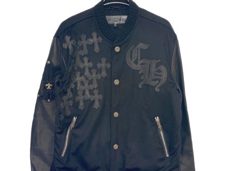 [Pre-owned] CHROME HEARTS Varsity Jacket 2225-304-9840 Sale