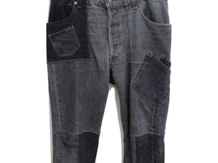 [Pre-owned] TakahiromiyoshiShita thesoloist.　X.0276 The Jean Remake Patchwork Denim Pants Fashion