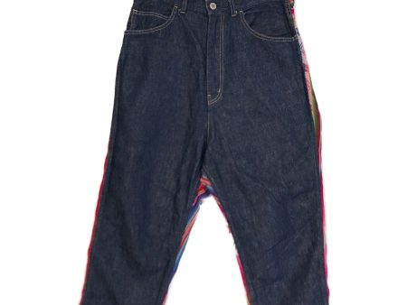 [Pre-owned] JUNYA WATANABE COMME des GARCONS AD2013 Pants with a Different Colour on Each Side Cheap