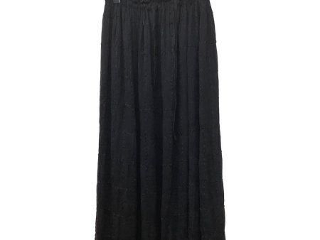 [Pre-owned] ISSEY MIYAKE PERMANENTE Linen Maxi Skirt on Sale