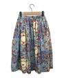 [Pre-owned] COMME DES GARCONS COMME DES GARCONS Scarf pattern silk skirt RT-S009 Discount