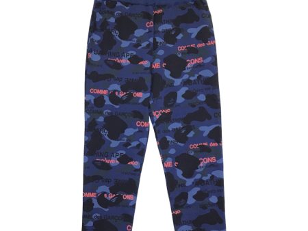 [Pre-owned] A BATHING APE×COMME DES GARCONS Collaboration sweat pants For Sale