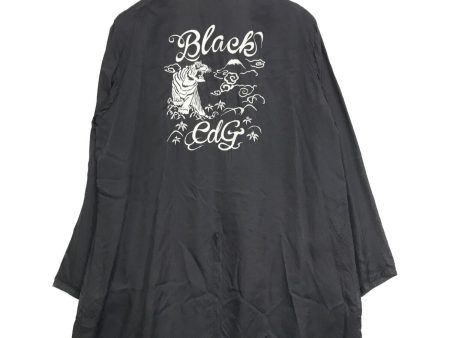 [Pre-owned] BLACK COMME des GARCONS 21SS Product-washed back embroidered coat 1G-C006 AD2020 on Sale