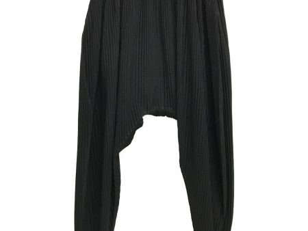 [Pre-owned] HOMME PLISSE ISSEY MIYAKE Pleated sarouel pants, classic, tapered, balloon HP81JF120 on Sale