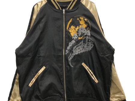 [Pre-owned] 絡繰魂 Reversible Satin and Embroidered Version of a Stadium Jumper Galaxy Express 999 Collaboration For Discount