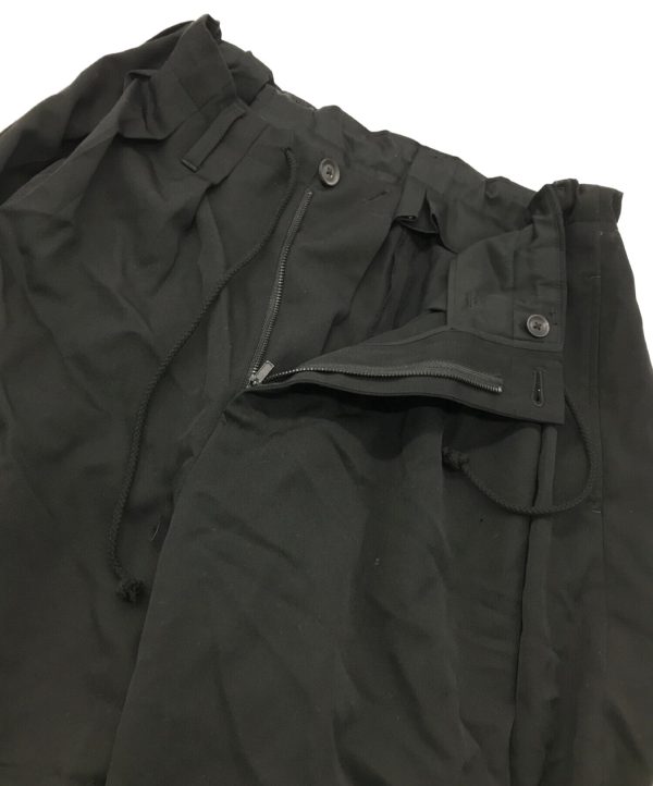 [Pre-owned] YOHJI YAMAMOTO 20SS Wool Gabardine Balloon pants HN-P06-100 Discount