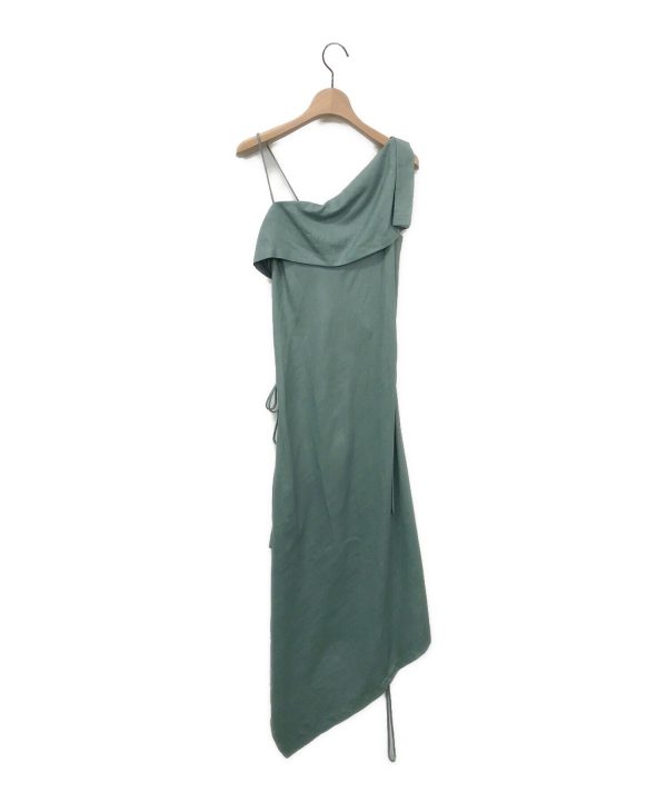 [Pre-owned] ISSEY MIYAKE Asymmetry Wrap Dress IM61FH022 For Cheap