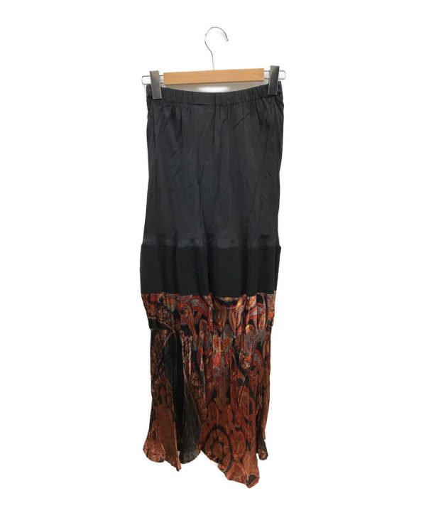 [Pre-owned] COMME des GARCONS Front Button Skirt with Different Material Switching GS-040120 Cheap