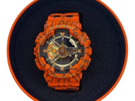 [Pre-owned] CASIO g-shock dragonball z collaboration model GA-110JDB Fashion