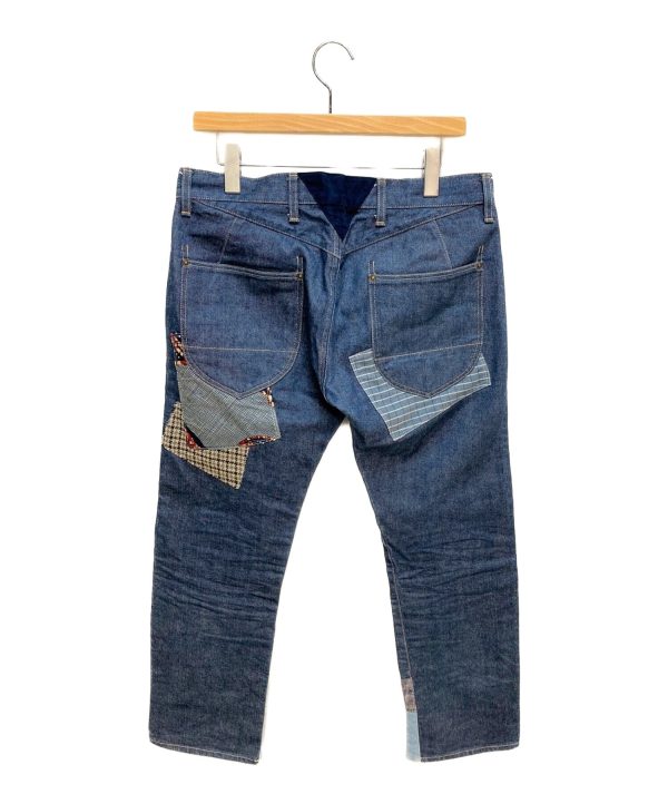 [Pre-owned] JUNYA WATANABE COMME des GARCON MAN Patchwork Denim Pants WQ-P034 For Cheap