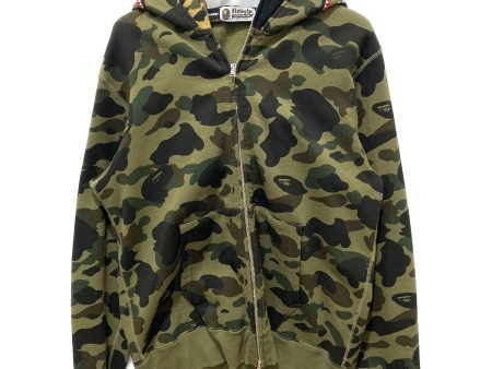 [Pre-owned] A BATHING APE First Camo Shark Full Zip Hoodie 001zph201013x Hot on Sale