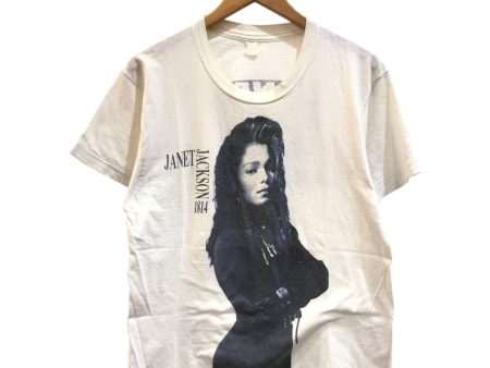 [Pre-owned] [Vintage Clothes] 90 s Janet Jackson Artist T-Shirt For Discount