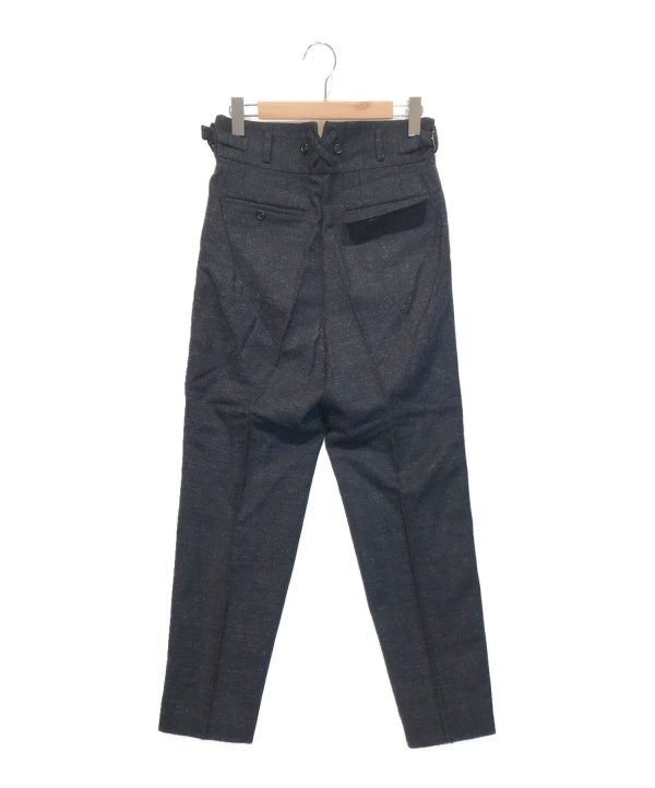 [Pre-owned] UNDERCOVER Mixed Wool High Waist 2-Tuck Slacks UCT4501-2 on Sale