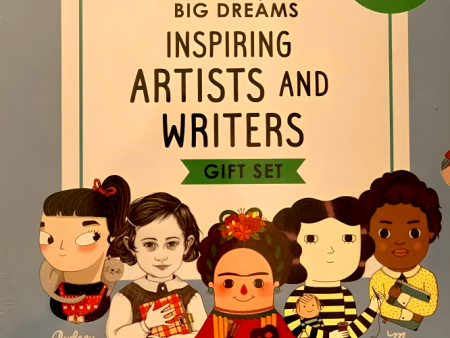 Little People, Big Dreams: Inspiring Artist & Writers Gift Set (5 Books) For Discount