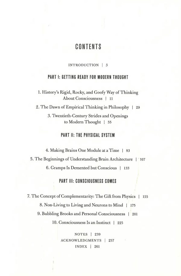 The Consciousness Instinct: Unraveling the Mystery of How the Brain Makes the Mind For Cheap