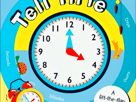 How To Tell Time: A Lift-The-Flap Guide To Telling Time For Sale