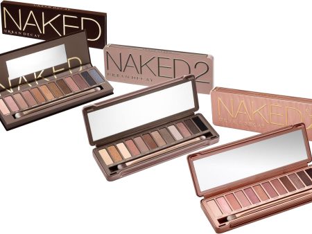 Big Sale On Naked Brand  Eye shadows Nk-1,Nk-2,Nk-3 and Naked flushed Hot on Sale