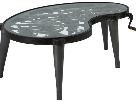 Pedini Industrial Geared Coffee Table Fashion