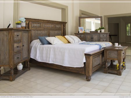 4591 Stone Brown Bedroom Collection Online Hot Sale