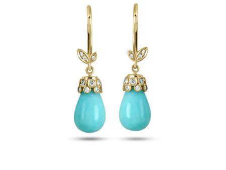 Blue Bell Amazonite Drops For Discount