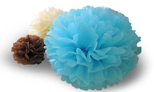 Tissue Paper Flower Pom Poms Cheap