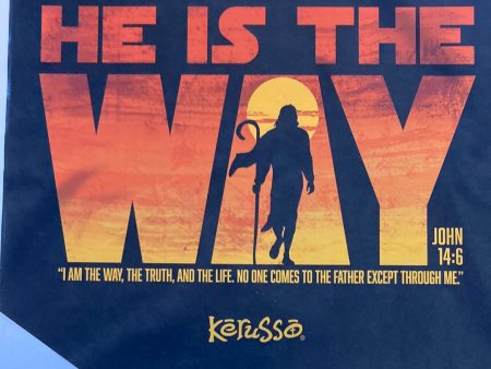 HE IS THE WAY AD TEE XL-7296 : XL Fashion