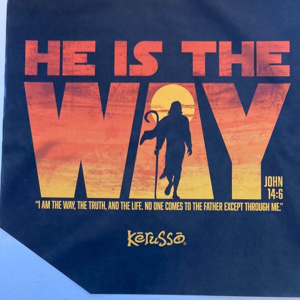 HE IS THE WAY AD TEE XL-7296 : XL Fashion