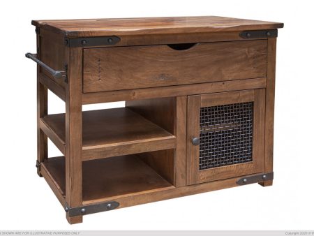 8661 Parota Kitchen Island Cheap