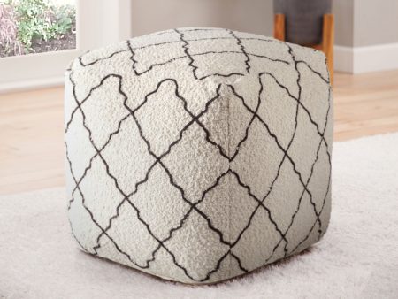 Lattice Square Pouf Supply