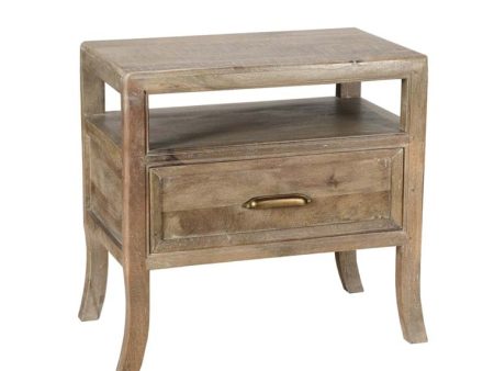 Francesca Solid Wood Nightstand For Cheap