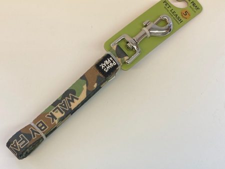 WALK BY FAITH CAMO LEASH-6253 Hot on Sale