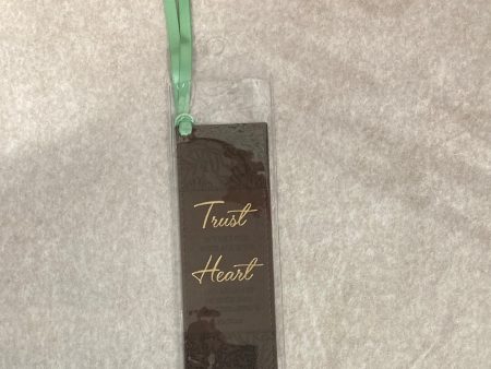 TRUST HEART FAUX LEATHER BOOKMARK-8711 Online Hot Sale