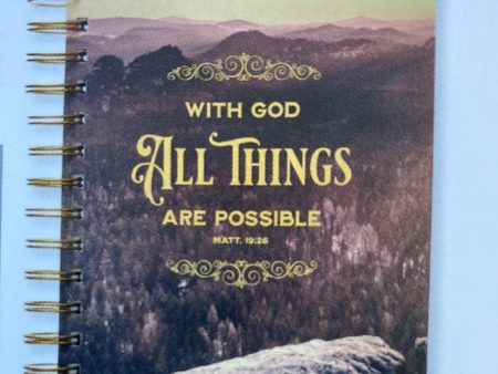 WITH GOD ALL THINGS JOURNAL-9320 Sale