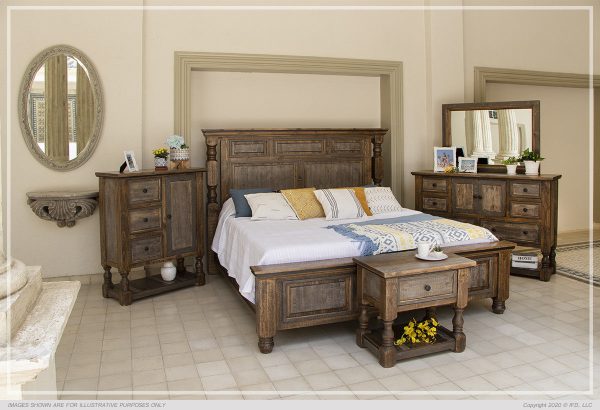 4591 Stone Brown Bedroom Collection Online Hot Sale