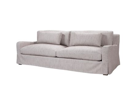 Hampton Slipcovered Designer 96  Sofa *NOW TAKE MORE THAN 60% OFF THE TICKET PRICE* For Discount