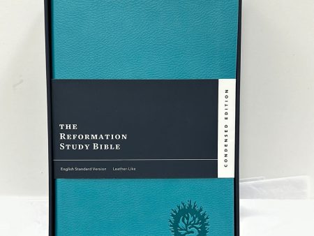 ESV REFORMATION STUDY BIBLE TURQUOISE-1720 Sale