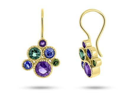 Emma Peacock Drop Earrings Discount