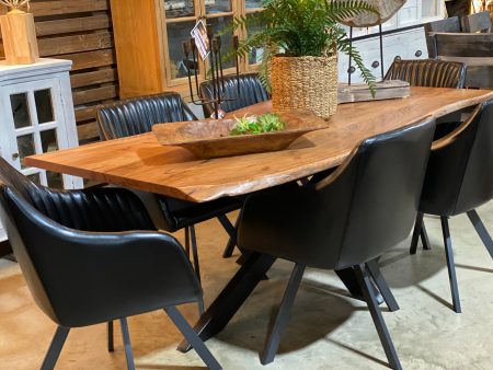 Bridge Dining Collection W Live Edge Online