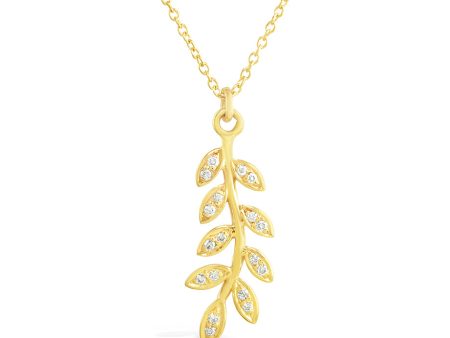 Olive Diamond Pendant Necklace Discount