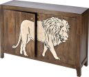 Leva Bone Inlay Liom Accent Cabinet on Sale